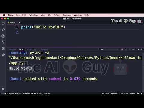 How to Run Python Code Easily | Beginner-Friendly Tutorial @The_AI_gUi