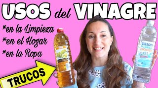 Trucos de Limpieza, VINAGRE y sus USOS/ en la LIMPIEZA/ en la LAVADORA/ en  el HOGAR/ Maricienta - YouTube