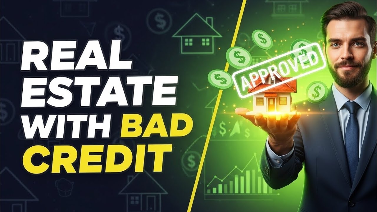 How to Invest in Real Estate with BAD or NO Credit (2025)
