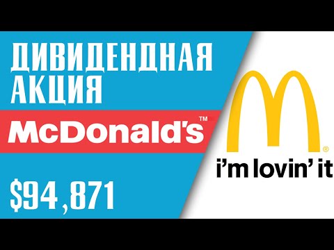 ДИВИДЕНДНАЯ АКЦИЯ McDonald's. КАК АНАЛИЗИРОВАТЬ АКЦИЮ MCD? Почему это хорошая инвестиция?