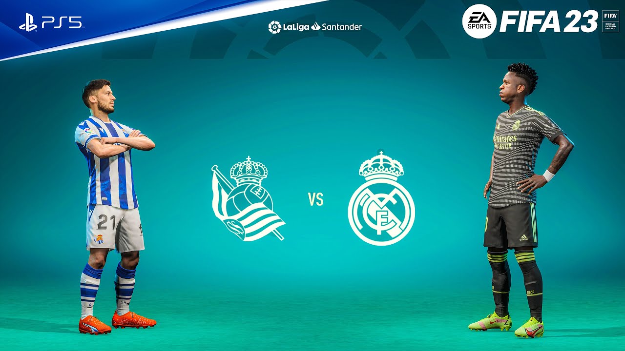 FIFA 23 - Real Sociedad vs Real Madrid | La liga 22/23 Full Match | PS5™ Gameplay [4K60]