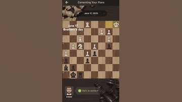 June 17th daily puzzle #chess #chessstrategy