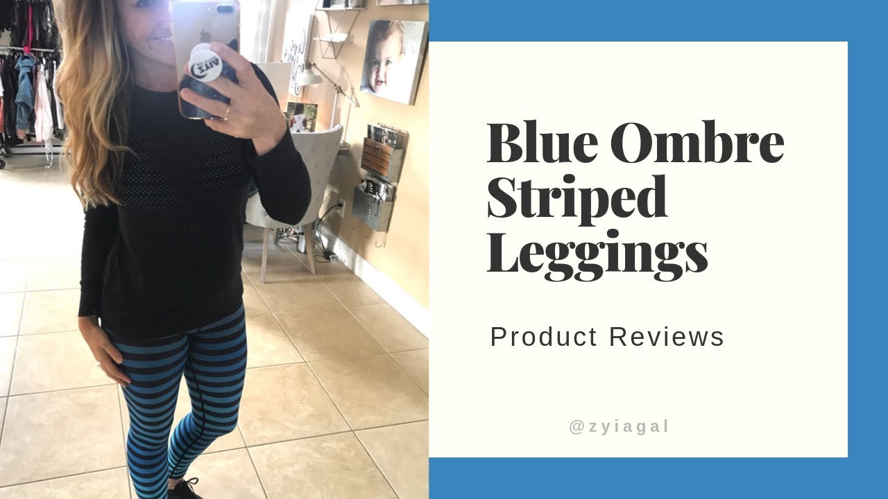 LIMITED EDITION Blue Ombre Striped 