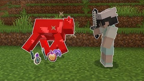 Minecraft but every mob you kill, it will spawn random items...