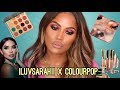 ILUVSARAHII X COLOURPOP COLLABORATION + SWATCHES | MAKEUPSHAYLA