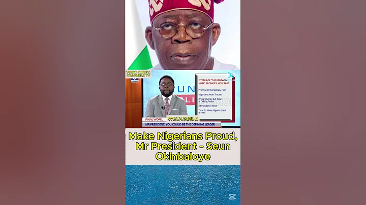 Make Nigerians Proud, Mr President - Seun Okinbaloye