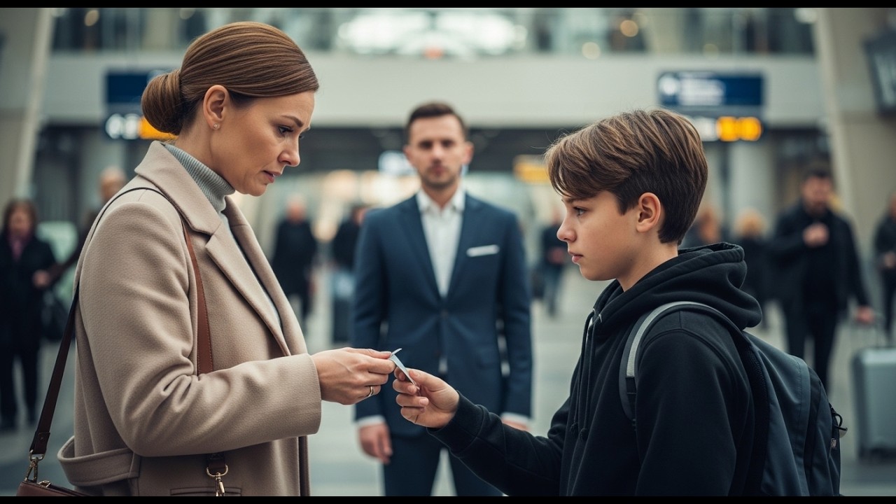 😢 Syn wybrał ojca w sądzie, ale sekret na lotnisku wprawił mnie w osłupienie.🥺