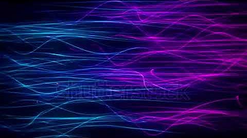 DAVE FX - Flowing Fuchsia Blue Abstract Lines Loopable Motion Background