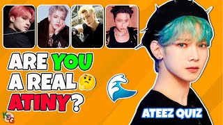 ARE YOU A REAL ATINY? #2 | ATEEZ QUIZ | KPOP GAME (ENG/SPA)