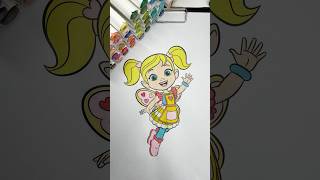 Coloring Butterbean’s Cafe #butterbeanscafe #coloring #coloringtime #markers
