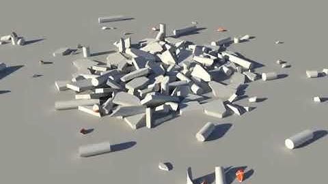 Voronoi Simple Structure Shatter with Bullet Physics