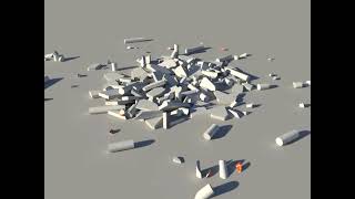 Voronoi Simple Structure Shatter with Bullet Physics