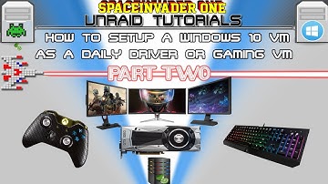 The best way to install and setup a windows 10 vm Part 2 Hardware Passthrough