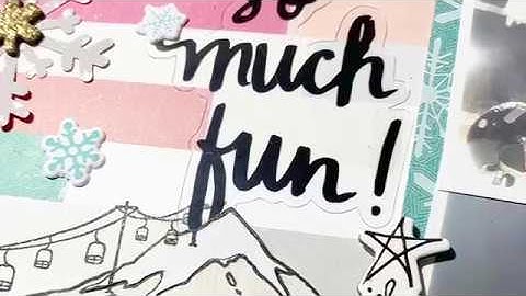 12x12 Process Video (Winter Wonderland)