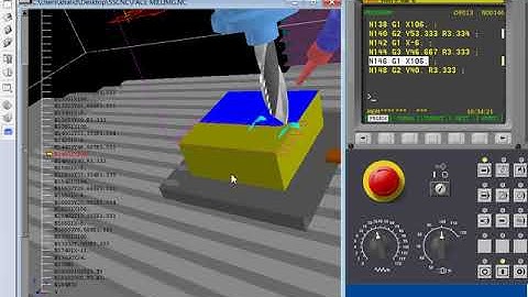 face milling sscnc simulator
