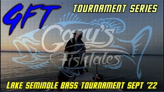 Lake Seminole Bass Tournament Sept '22