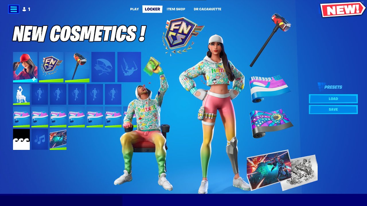 Fortnite ALL NEW Cosmetics in 20.20 UPDATE ! (Champions's Shield, Snackin', Secret Sledge)