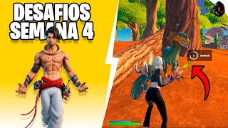 Como Completar Todos Los Desafios De La Semana 4 Fortnite Temporada 6