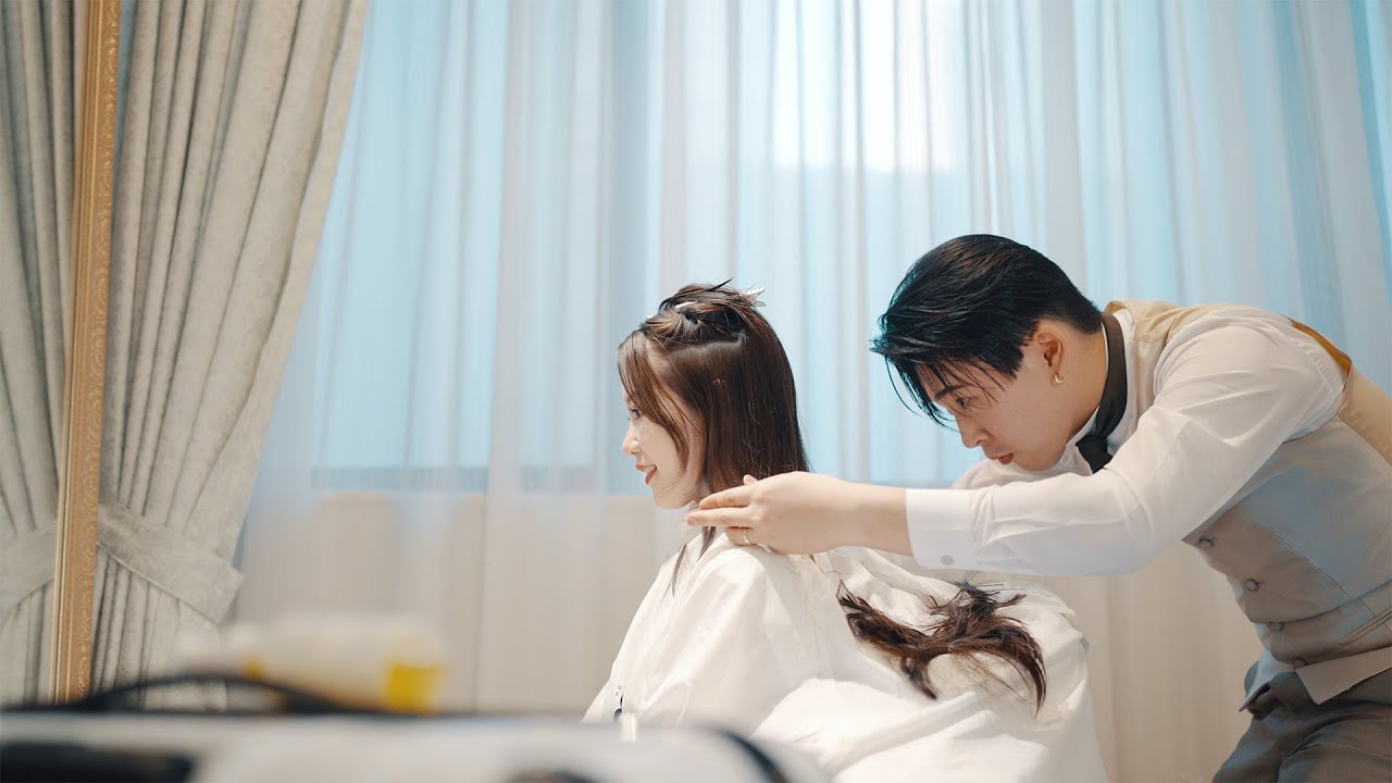 結婚式撮って出しエンドロール/披露宴中にヘアカット　一番可愛くしてあげる/東京都
