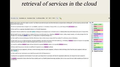 Ontology-based annotation and retrieval of services in the cloud Java Project