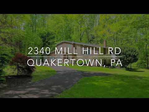 2340 Mill Hill Rd, Quakertown, PA home video tour