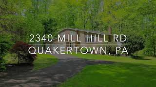 2340 Mill Hill Rd video tour