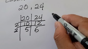 GCF and LCM by Ladder Method part 2