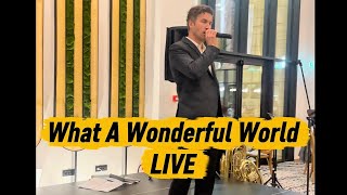 What A Wonderful World - Live - Bass Singer
