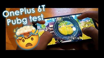 OnePlus 6t PUBG test - oneplus 6t pubg mobile test in 2020! ultra + hdr graphics test 🔥