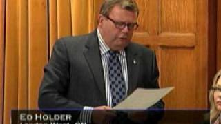 20090617 MP Ed Holder - Millennium Students