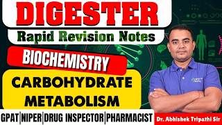 D-154 | Carbohydrate Metabolism- Pharmaceutical Biochemistry | Rapid revision notes for GPAT screenshot 1
