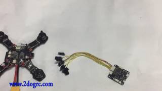 How to connect a Receiver to the Diatone Thin Naze32 Flight Controller in a Crusader