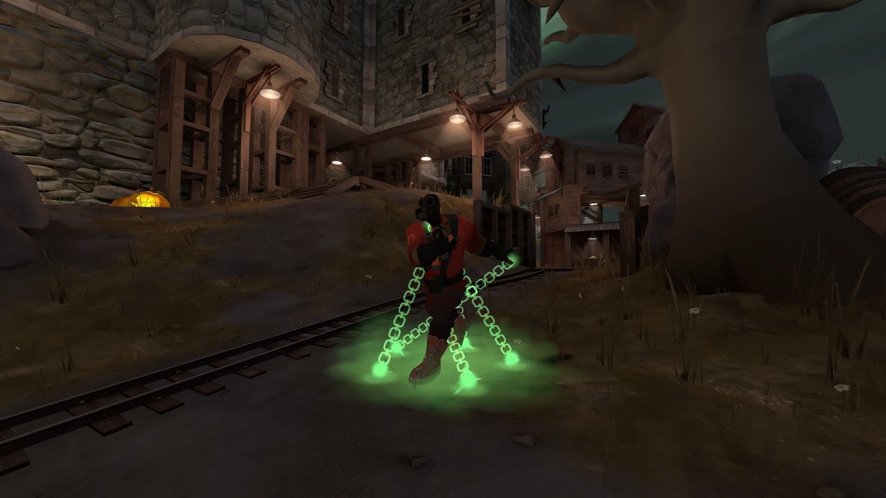 TF2 Spectral Shackles Skating Scorcher YouTube