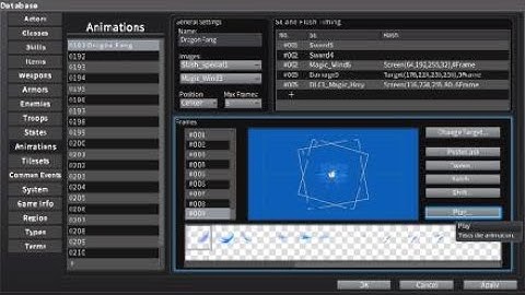 Making a simple attack Animation: Dragon Fang [RPG Maker MV]