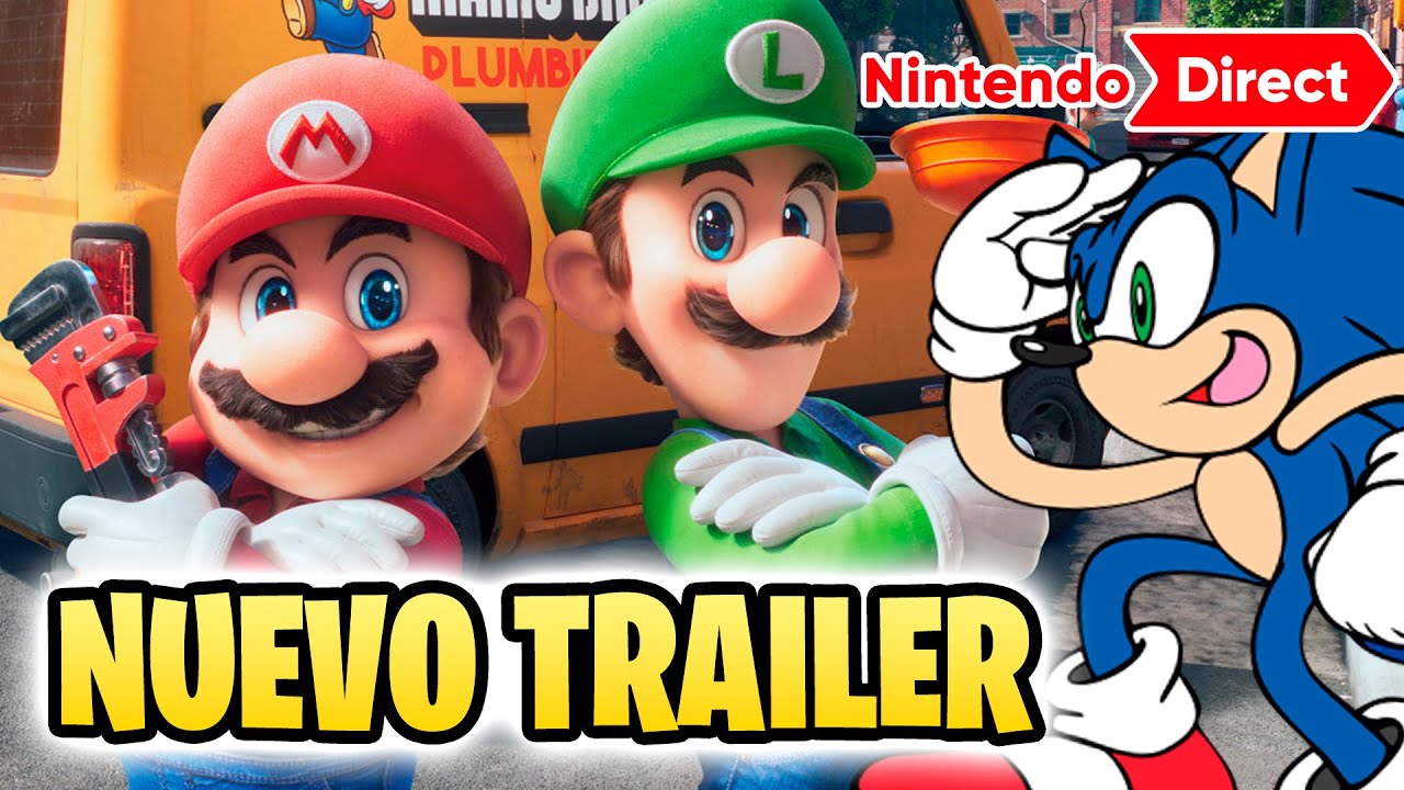 VEMOS JUNTOS EL TRAILER 2 DE SUPER MARIO BROS LA PELICULA - YouTube