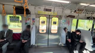 JR East 東海道線 E231 系 1000 番台日立 IGBT-VVVF Oiso - Ninomiya