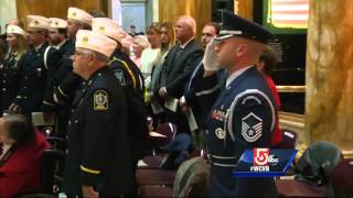 Massachusetts veterans honored at Statehouse ceremony