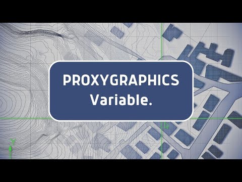 Proxy Graphics Proxygraphics Variable In Civil 3D - YouTube