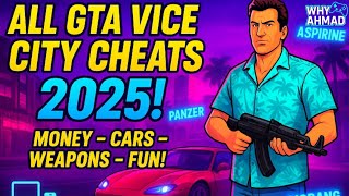 🎮 All Working GTA Vice City Cheat Codes 2025 Latest| PC & Mobile | Full Guide!Thumbnail 