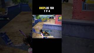 Oneplus 15R 1 v 4 🎮 #pubgmobile #bgmi #pubgm #oneplus #iqoo #trending #gameplay
