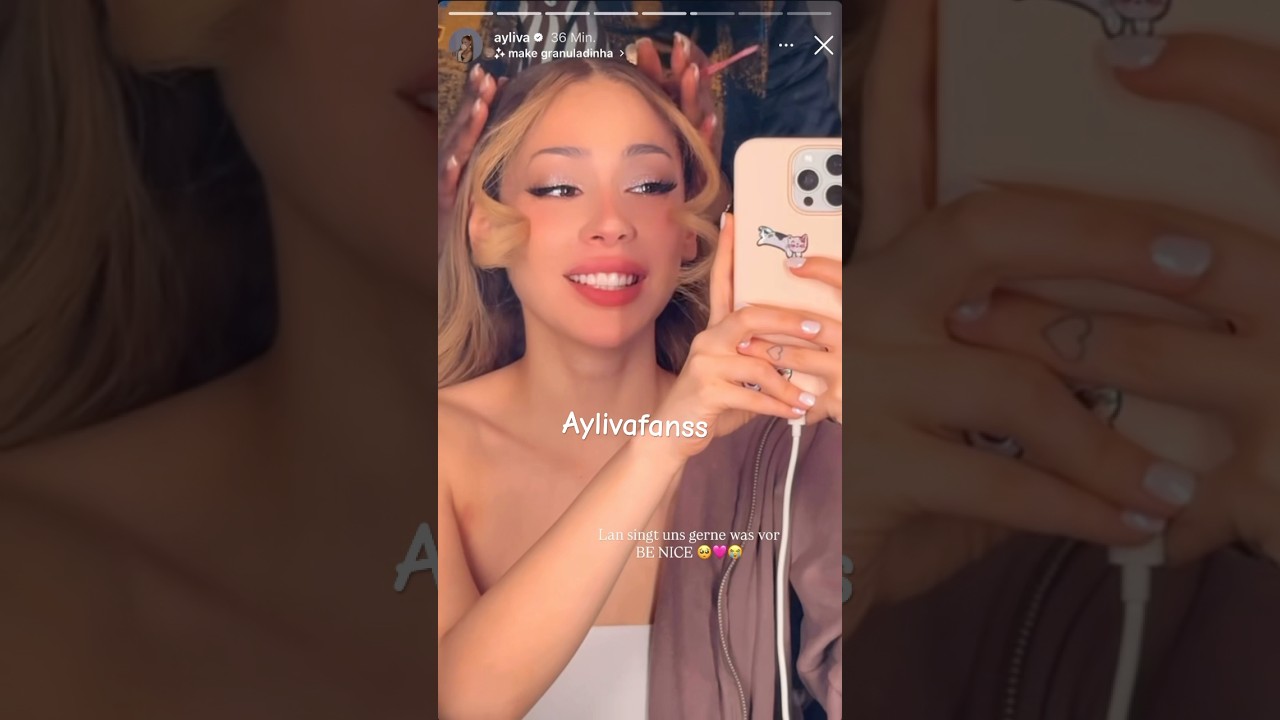 Lan singt Ayliva Team gerne was vor✨💗 