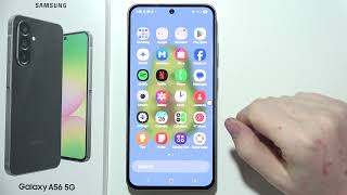 SAMSUNG Galaxy A56 5G: كيفية ترتيب التطبيقات (درج التطبيقات) screenshot 4
