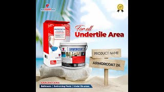 ARMORCOAT 2K APPLICATION VIDEO | UNDERTILE COATING