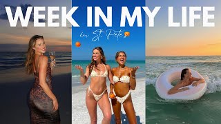 WEEK IN MY LIFE IN FLORIDA | Coffee shops, brand deals, cooking, sunsets, nights out & more