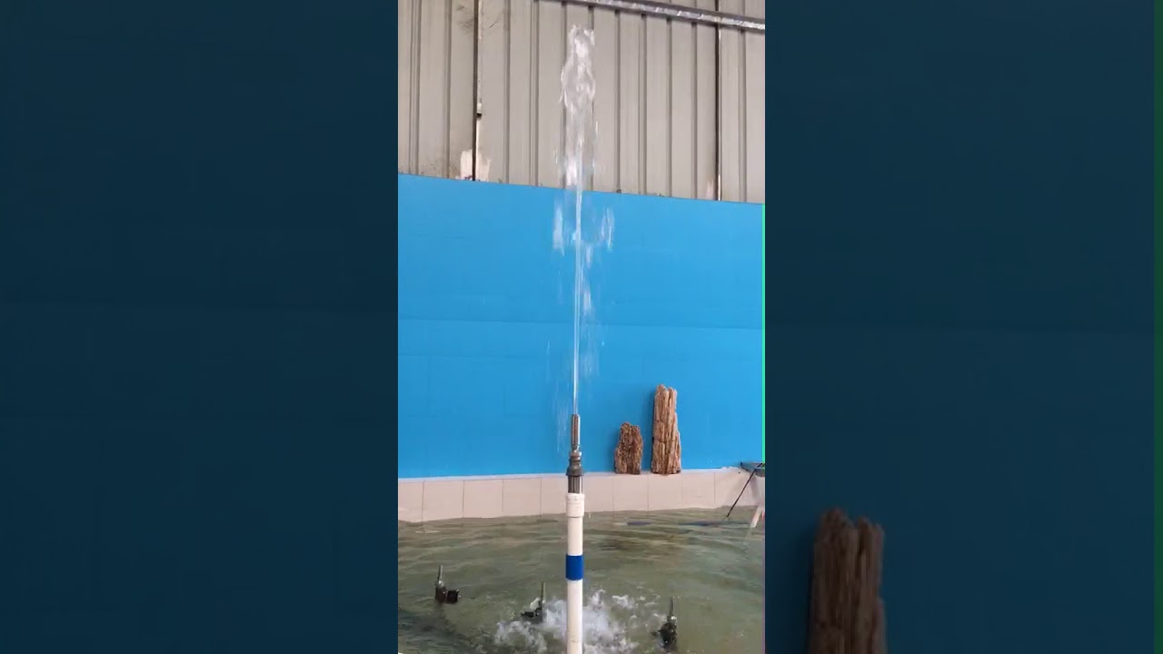Aerated fountain jets
