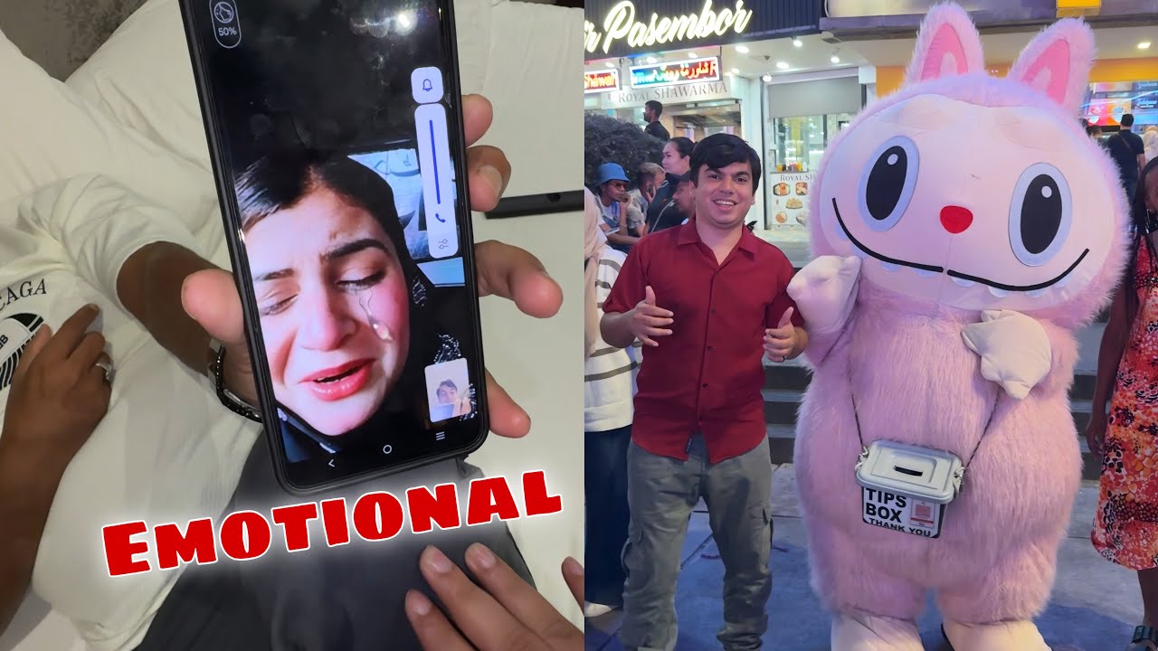 Mami Video Call Pr Emotional Ho Gai 🥲 World Biggest LABUBU 😍