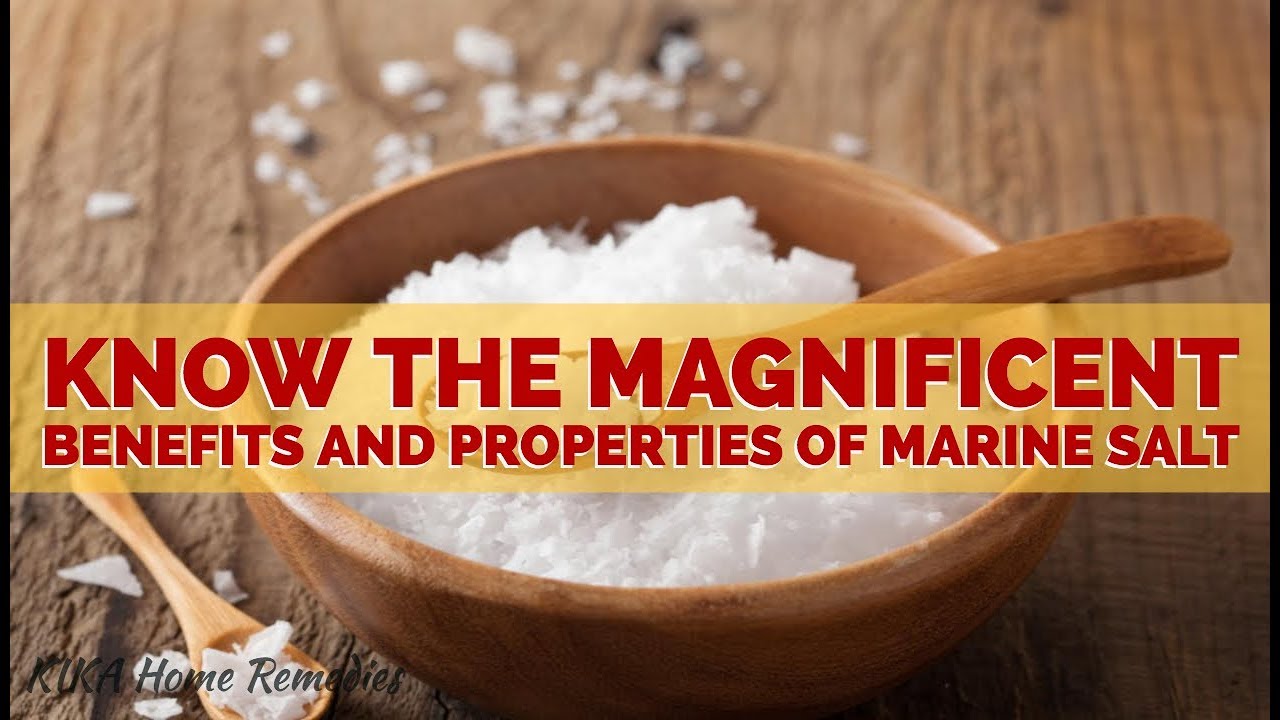 🔴 THE MAGNIFICENT BENEFITS OF MARINE SALT THE PROPERTIES OF SEA SALT