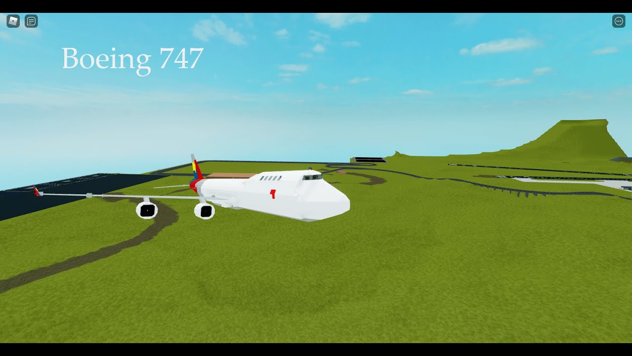 Roblox Plane Crazy B747 400 landing YouTube