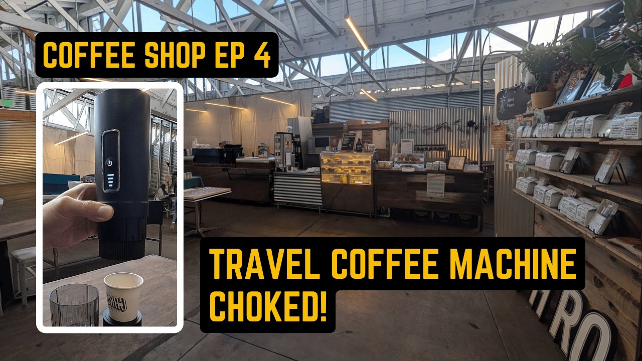 Моя кофемашина достигла предела своих возможностей в этой кофейне.