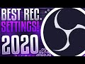 Best OBS Recording Settings For ANY Computer: 1080p 60 FPS Without Lag